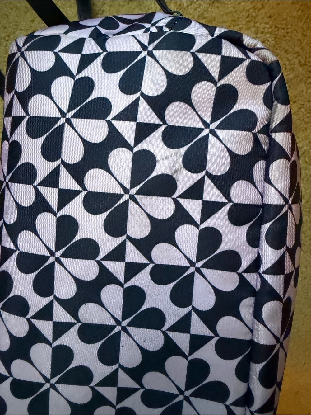 kate spade Navy & Lavender Floral Tile Backpack - Picture 6 of 9